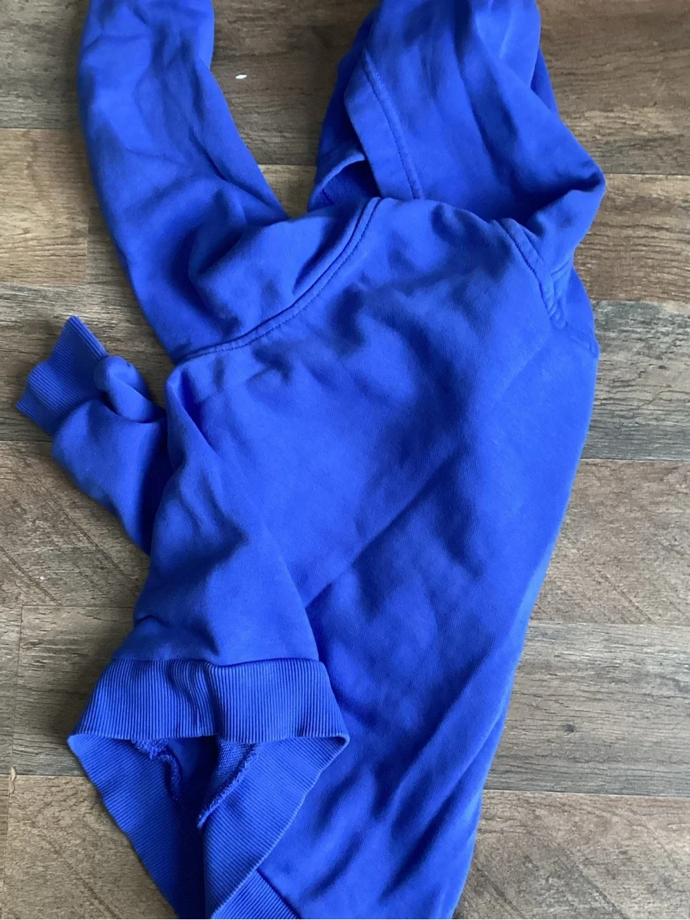 Nike Royal Blue Kids Pullover Hoodie with Logo